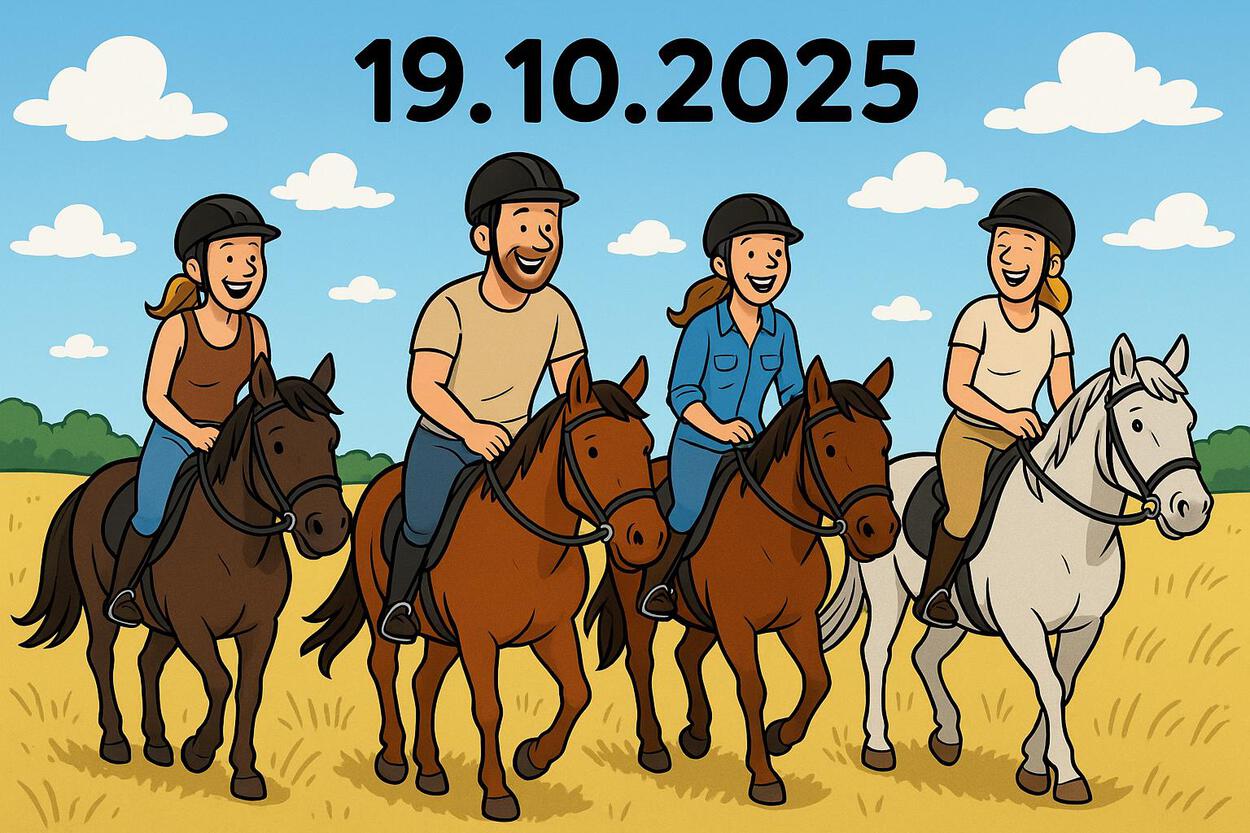 EINLADUNG ZUM GEMEINSAMEN AUSRITT